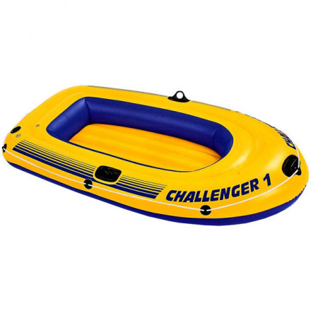 Лодка надувная 1-местная Challenger до 85кг 193*108*38см, Intex (68365)