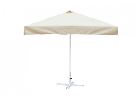 Зонт квадратный 2 х 2 м (8 спиц) алюминиевый, с воланом